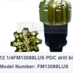 12 1/4FM13088LUS PDC drill bit Model Number: FM13088LUS